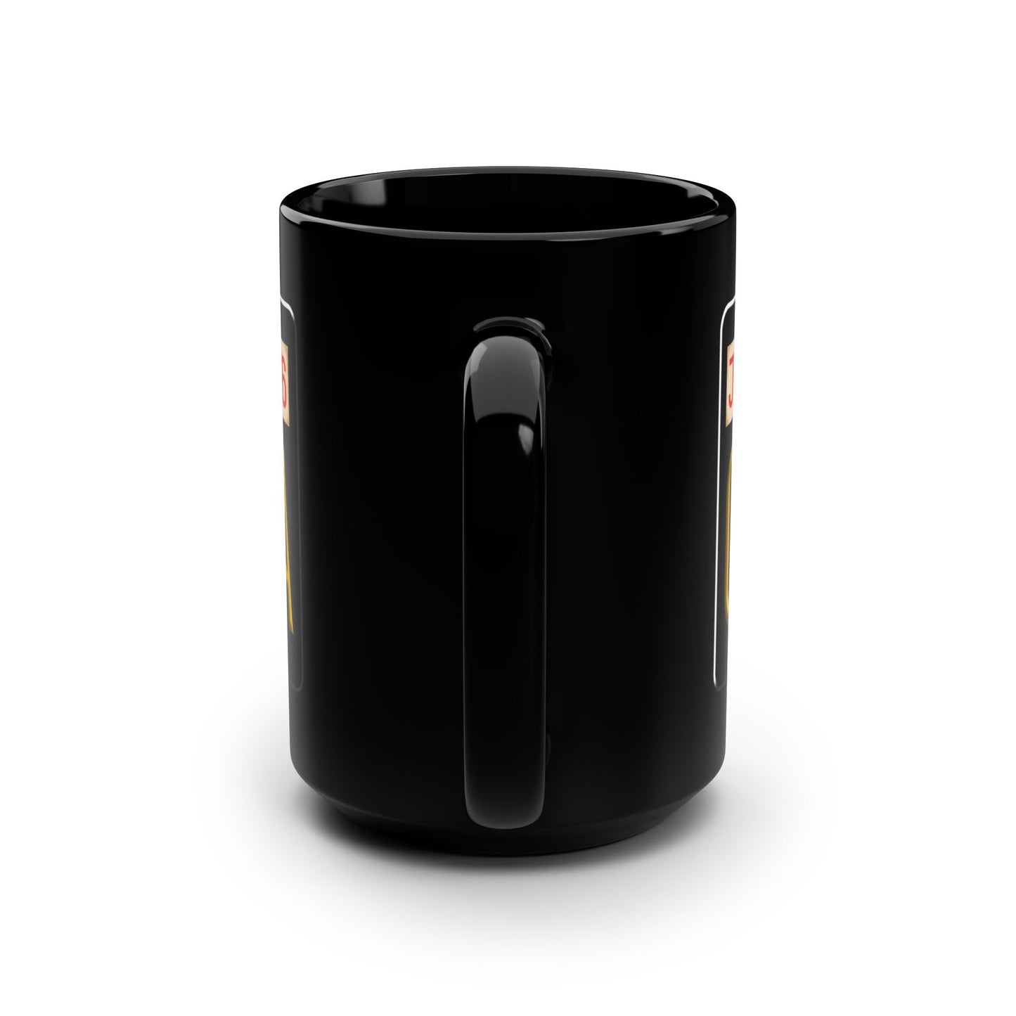 Black Mug, 15oz