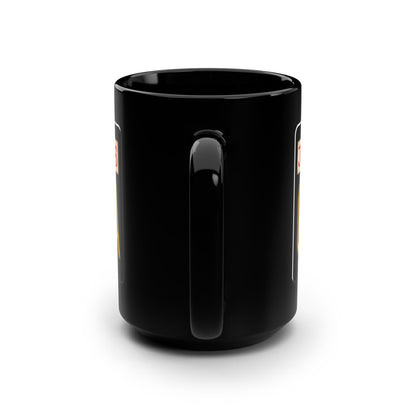 Black Mug, 15oz