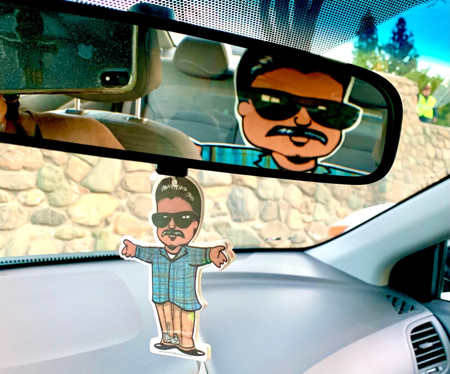 “QUE PASA HOMEBOY”  AIR FRESHENER